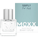 Mexx Simply For Him Eau de Toilette 30ML Verpakking plus flesje Mexx Simply For Him Eau de Toilette 30ML Verpakking plus flesje