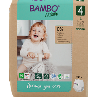 Bambo Nature Maat 4 Luierbroekjes L 20ST