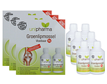 Unipharma Groenlipmossel Vloeibaar Duo-verpakking 3x400ML