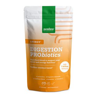 Purasana Digestion Probiotics Energy Poeder 140GR Purasana Digestion Probiotics Energy Poeder 140GR