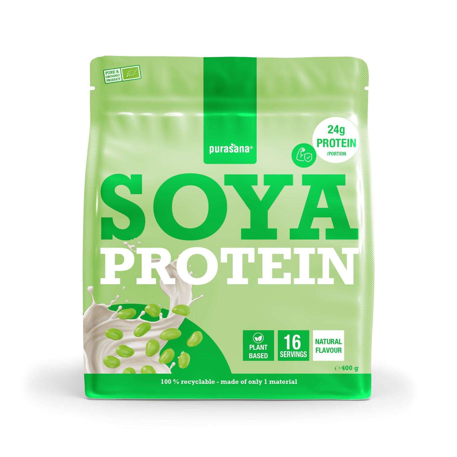 Purasana Soya Protein Powder 400GR