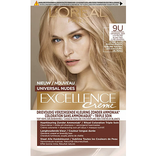 L'Oréal Paris Excellence Creme - 9U Universeel Zeer Lichtblond 1ST