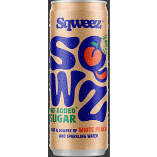 SQWZ Sqweez White Peach No Added Sugar 250ML