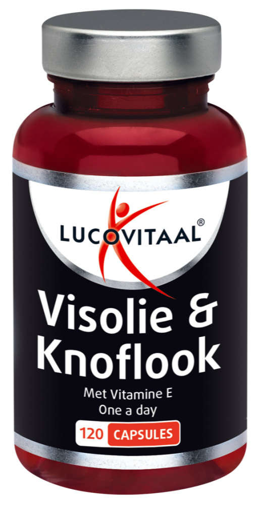 Lucovitaal Visolie & Knoflook Capsules 120CP