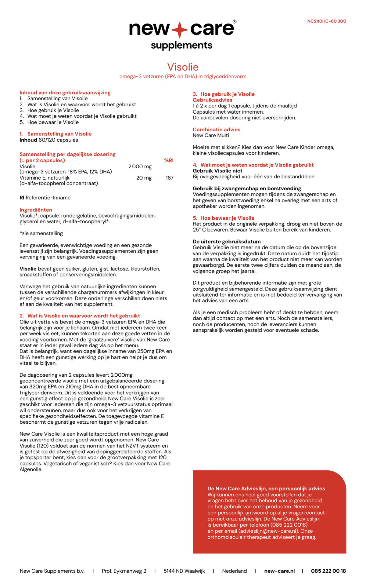 Visolie Capsules afbeelding van document #1, instructions