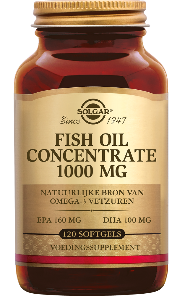 Solgar Fish Oil (Visolie) Concentrate 1000 mg Softgels 120SG