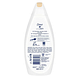 Dove Calming Caring Bath Cream Vanilla 450ML Achterkant flacon Dove Calming Caring Bath Cream Vanilla 450ML Achterkant flacon