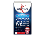 Lucovitaal Vitamine B12 & Foliumzuur Smelttabletten 60TB
