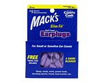 Macks Soft Foam Earplugs SafeSound Slim Fit 10PR Macks Soft Foam Earplugs SafeSound Slim Fit 10PR