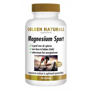 Golden Naturals Magnesium Sport Capsules 120VCP