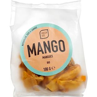 Green Age Mango Gedroogd 100GR
