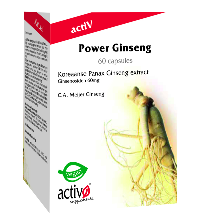 Activo Power Ginseng Capsules afbeelding