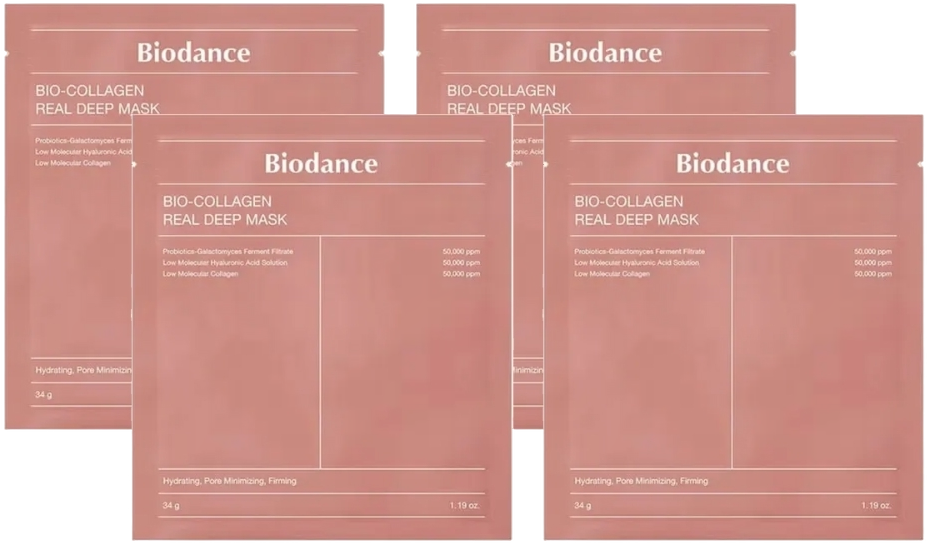 Biodance Bio-Collagen Real Deep Mask Multiverpakking