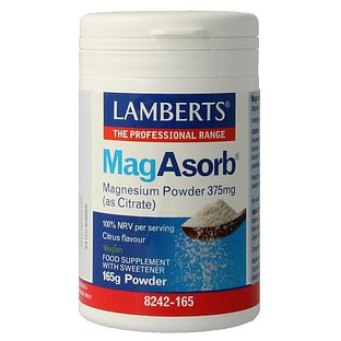 Lamberts MagAsorb 375mg Poeder 165GR