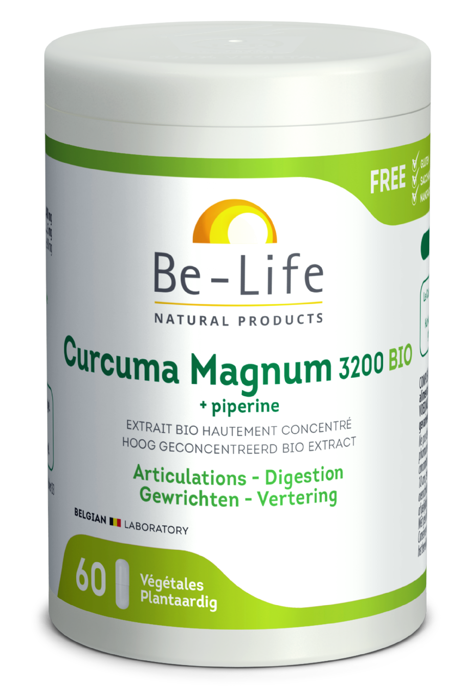 Be-Life Curcuma Magnum 3200 Capsules afbeelding