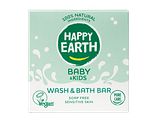 Happy Earth Baby & Kids Wash & Bath Bar 50GR