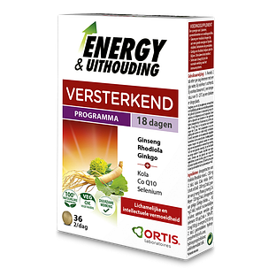 Ortis Energy & Uithouding Tabletten 36TB