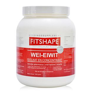 Fitshape Wei Eiwit Aardbei 1000GR