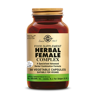 Solgar Herbal Female Kruiden Complex voor Vrouwen Capsules 50VCP