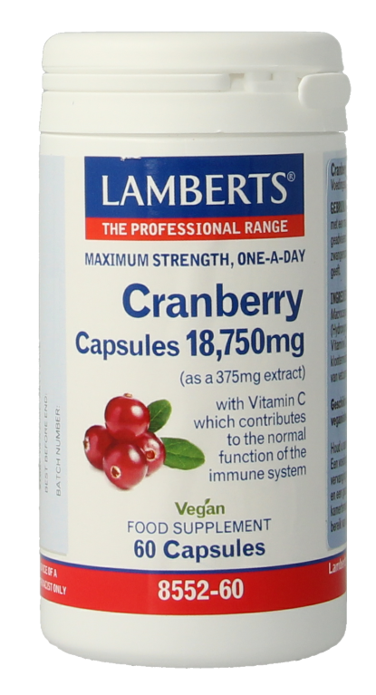 Lamberts Cranberry 18.750mg Capsules 60CP