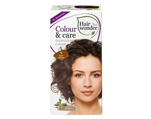 Nr. 645% onder adviesprijs* Hairwonder Colour & Care 5 Lichtbruin | 100ML Adviesprijs 19,99 * 10,99
