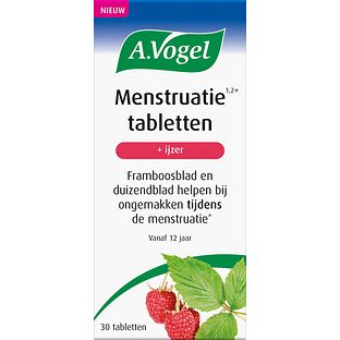 A.Vogel Menstruatie Tabletten + IJzer 30ST