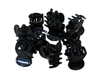 Hair Mode Mini Haarklemmen Zwart 10ST