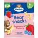 Bambix Bearsnacks Aardbei & Bosbes 6M+ Bio 180GR Bambix Bearsnacks Aardbei & Bosbes 6M+ Bio 180GR