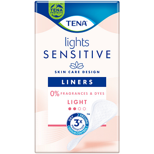 TENA Lights Inlegkruisjes Light Gevoelige Huid 28ST