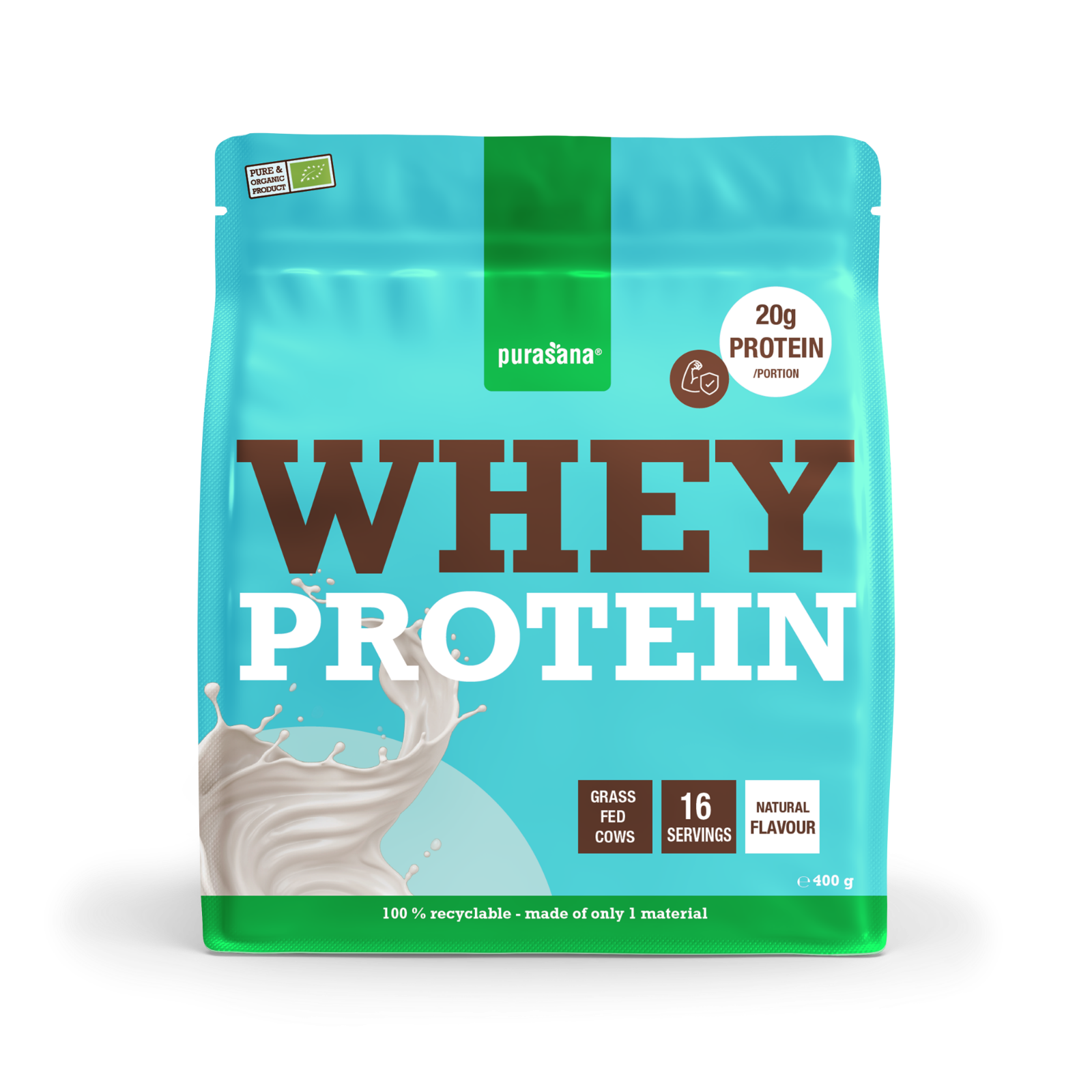 Purasana Whey Protein Powder Natural