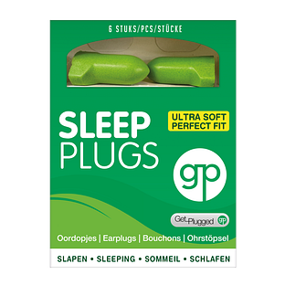 Get Plugged Sleep Plugs Oordopjes 3PR