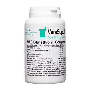 VeraSupplements NAC/Glutathion Complex Capsules 100VCP