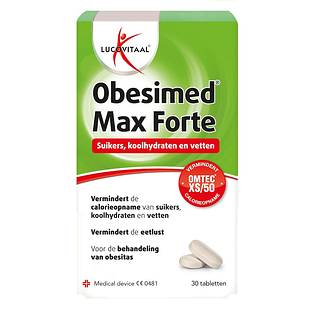 Lucovitaal Obesimed Max Forte Tabletten 30TB Lucovitaal Obesimed Max Forte Tabletten 30TB