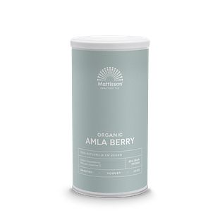 Mattisson HealthStyle Organic Amla Berry Poeder 220GR Mattisson HealthStyle Organic Amla Berry Poeder 220GR