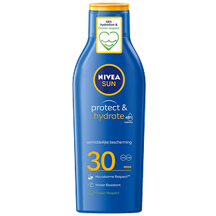 Nivea Sun Protect & Hydrate Zonnemelk SPF30 200ML Nivea Sun Protect & Hydrate Zonnemelk SPF30 200ML