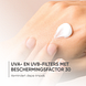 Louis Widmer Proderm Dagcrème UV 30 Rijke Textuur Licht Geparfumeerd 50ML handmodel met toefje dagcréme Louis Widmer Proderm Dagcrème UV 30 Rijke Textuur Licht Geparfumeerd 50ML handmodel met toefje dagcréme