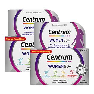 Centrum Women 50+ Multivitaminen Tabletten Duo 2x30TB