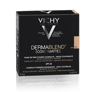 Vichy Dermablend Covermatte Compact Powder Foundation 35 Sand 9,5GR