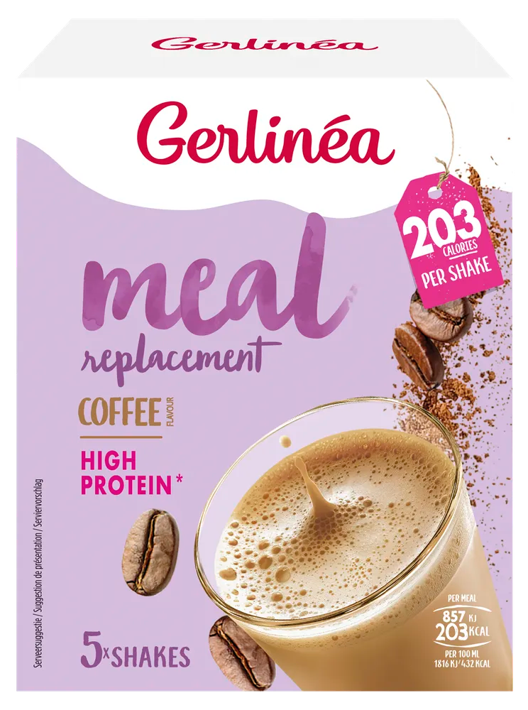 Gerlinéa Maaltijdshake Koffie 5ST