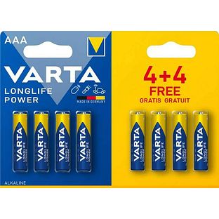 Varta Longlife Power Aaa 8ST Varta Longlife Power Aaa 8ST