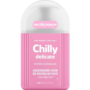 Chilly Delicate Intieme Wasemulsie Pomp 200ML Chilly Delicate Intieme Wasemulsie Pomp 200ML