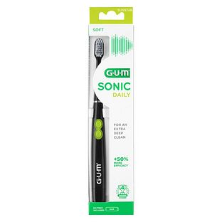 GUM Sonic Daily Tandenborstel Zwart 1ST GUM Sonic Daily Tandenborstel Zwart 1ST