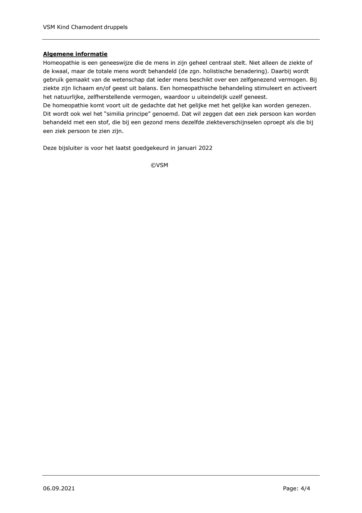 Kind 0-3 Chamodent Druppels afbeelding van document #4, leaflet