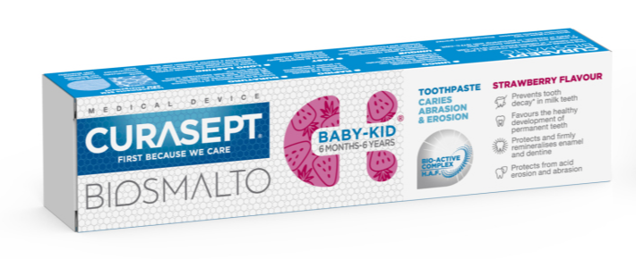 Curasept Biosmalto Baby-Kid Toothpaste afbeelding