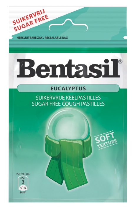 Bentasil Keelpastilles Eucalyptus afbeelding