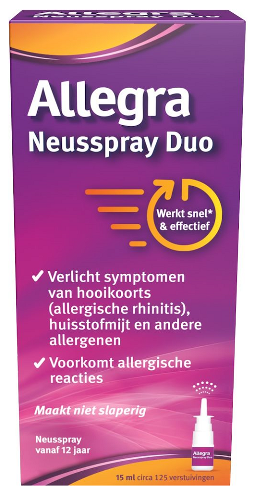 Allegra Neusspray Duo afbeelding