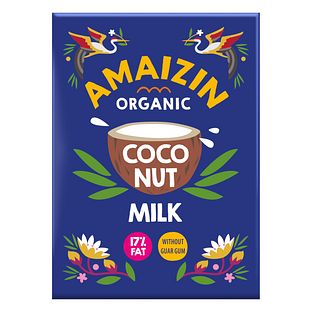 Amaizin Organic Coconut Milk Without Guar Gum 500ML Amaizin Organic Coconut Milk Without Guar Gum 500ML