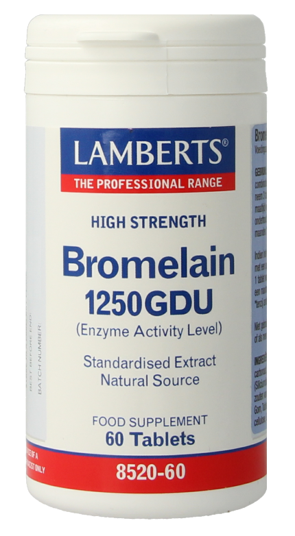 Lamberts Bromelaine 1250GDU Tabletten 60TB