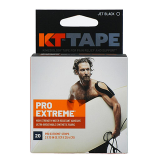 KT Tape Pro Extreme Extra Strong Strips Zwart 20ST