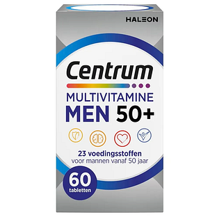 Centrum Men 50+ Multivitaminen Tabletten 60TB Centrum Men 50+ Multivitaminen Tabletten 60TB